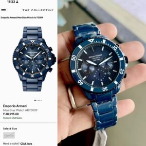 Emporio Armani Men Blue Watch