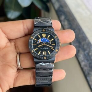VERSACE SWISS STEEL ANALOGUE