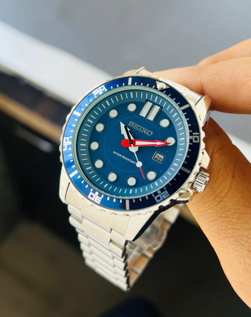 Seiko Newest Blue Mens