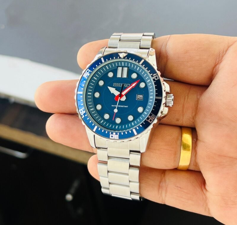 Seiko Newest Blue Mens
