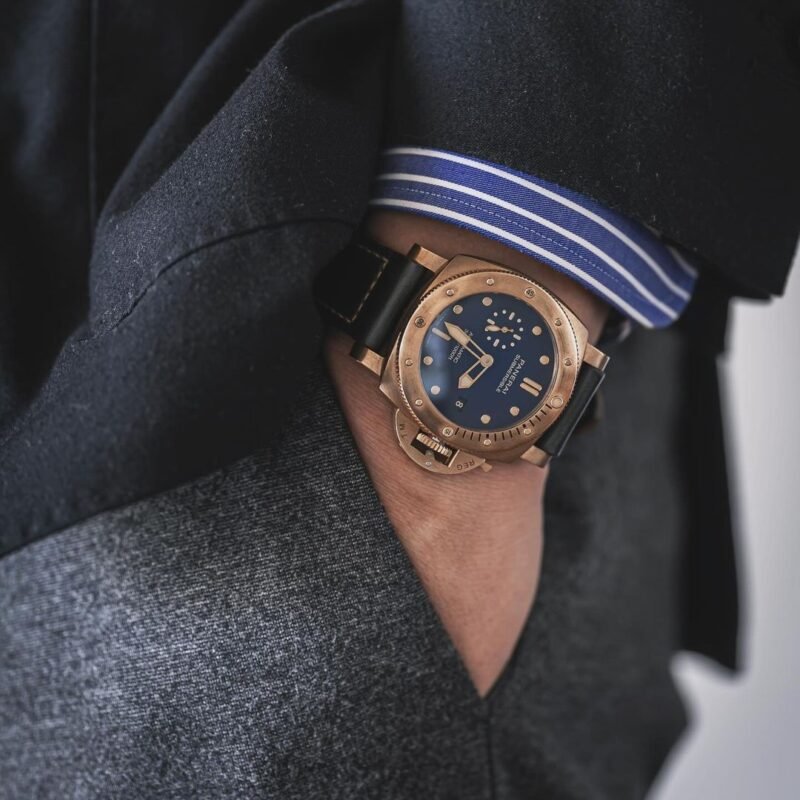 Luminor Panerai Submersible Bronzo Blu Abisso