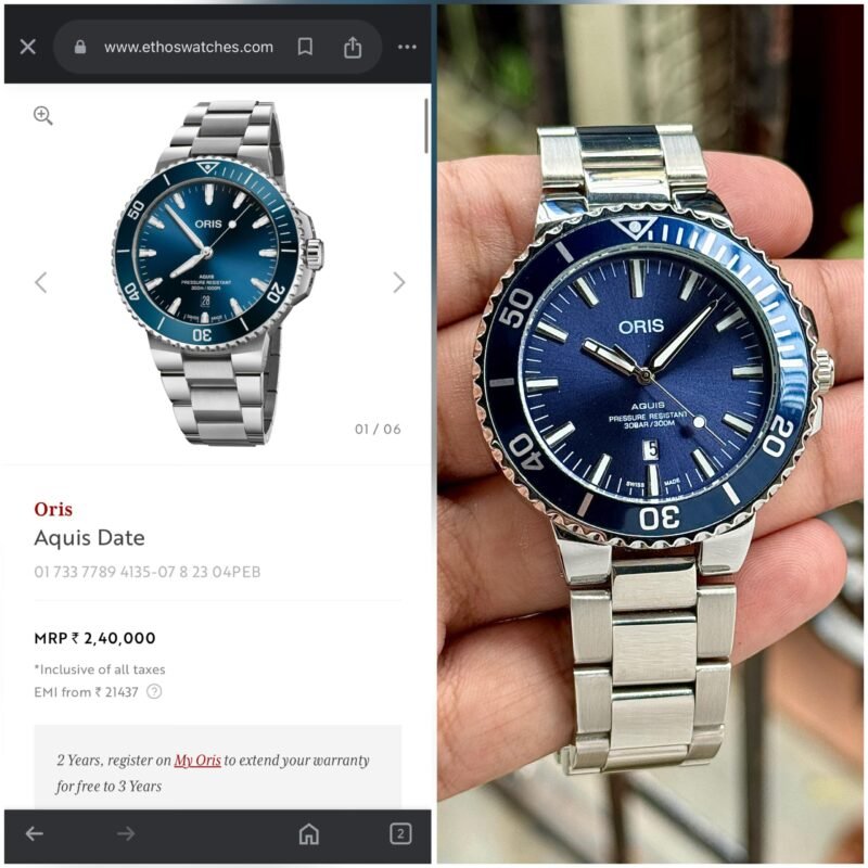 Oris Aquis Premium