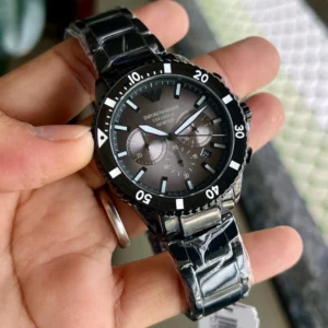 Emporio Armani Black Chronograph