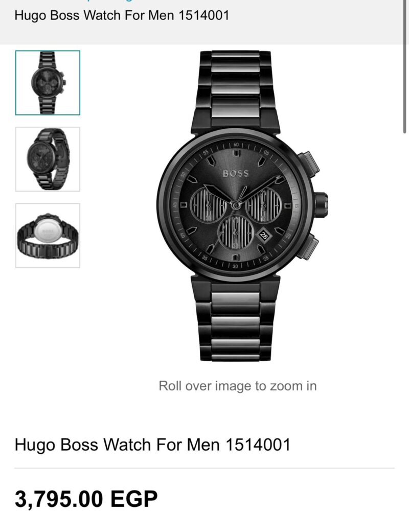 Hugo Boss Trace Series Chronograph Black