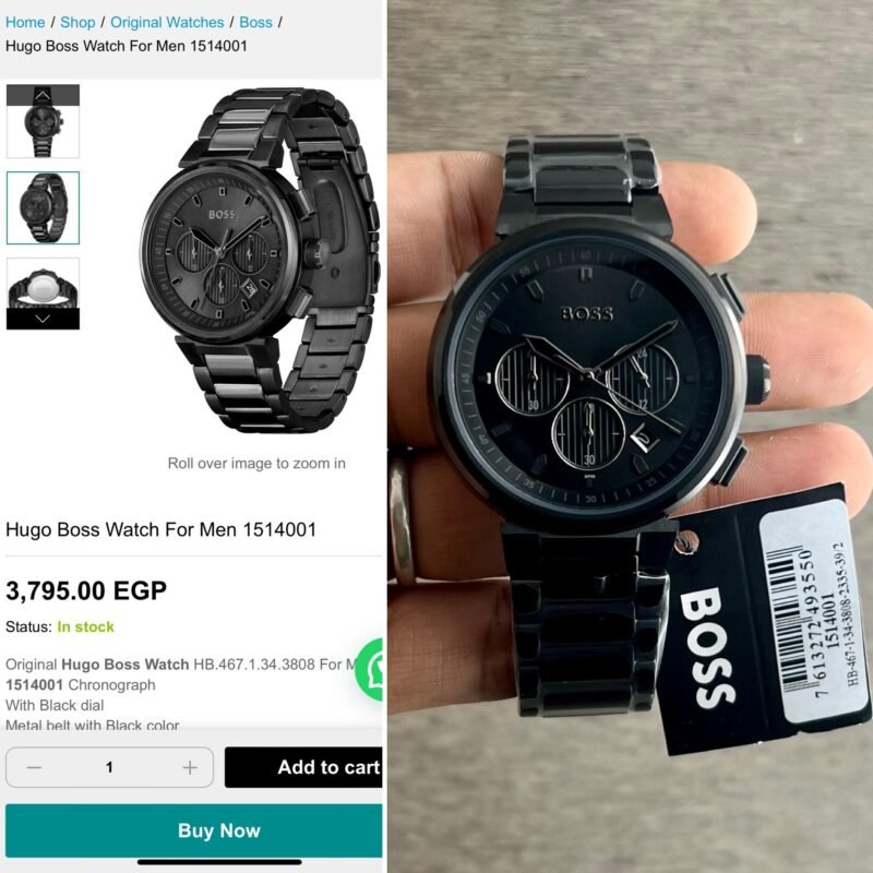 Hugo Boss Trace Series Chronograph Black
