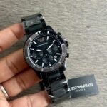 Emporio Armani Black Chronograph