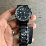 Emporio Armani Black Chronograph