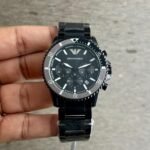 Emporio Armani Black Chronograph