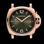 Luminor Panerai Due Rosegold Green