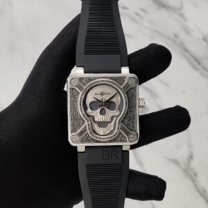 BELL & ROSS BURNING SKULL TATTOO