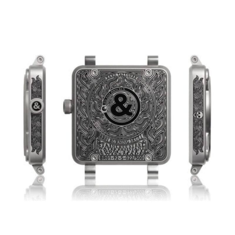 BELL & ROSS BURNING SKULL TATTOO