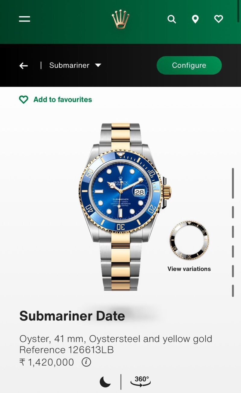 Rolex Submariner Deep Premium