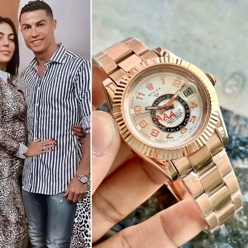 Rolex Stainless Steel Champagne