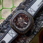 SEVEN FRIDAY ORANGE CARBON