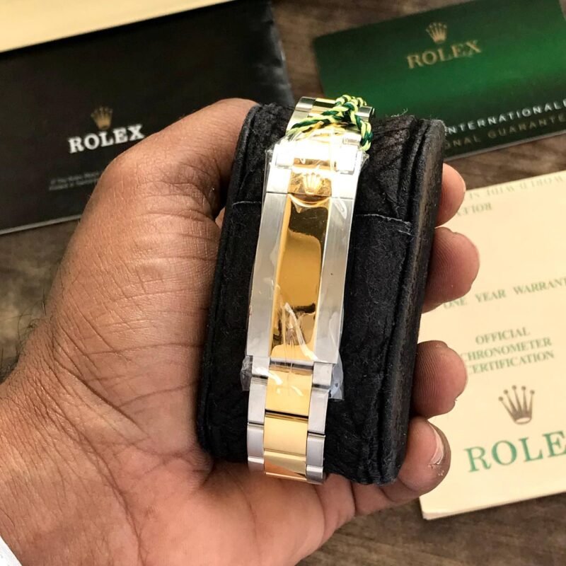 Rolex Submariner Two Tone Blue Dial