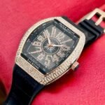 Franck muller Rose Gold Daimond With Dail Diomand