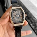Franck muller Rose Gold Daimond With Dail Diomand