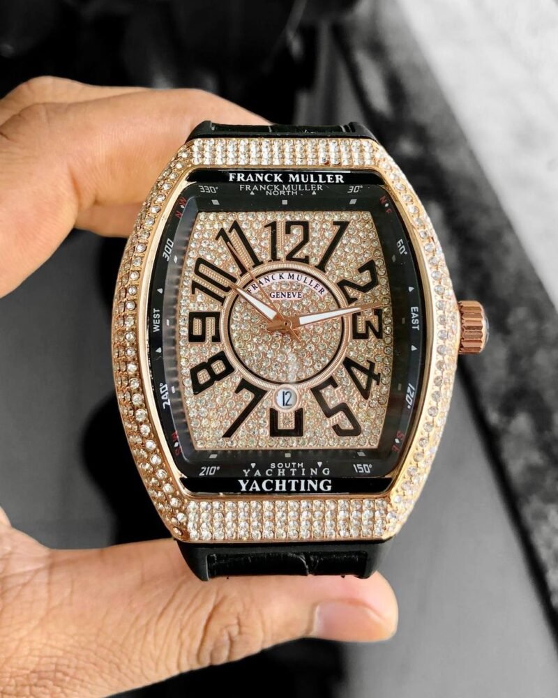 Franck Muller Rose Gold Diamond