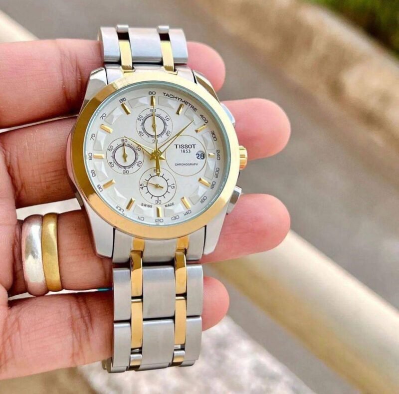 Tissot Couturier Premium Gold Chronograph