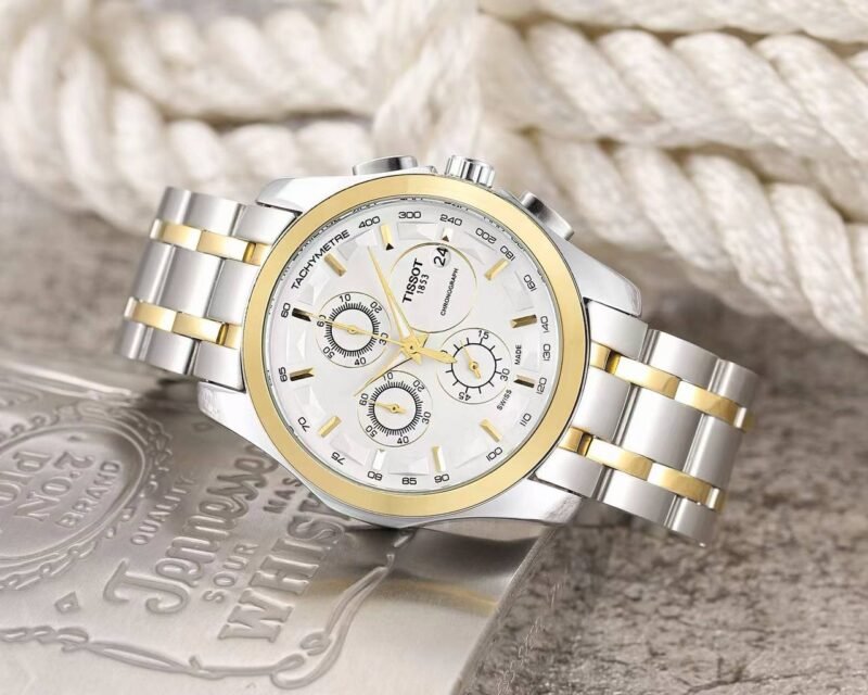 Tissot Couturier Premium Gold Chronograph