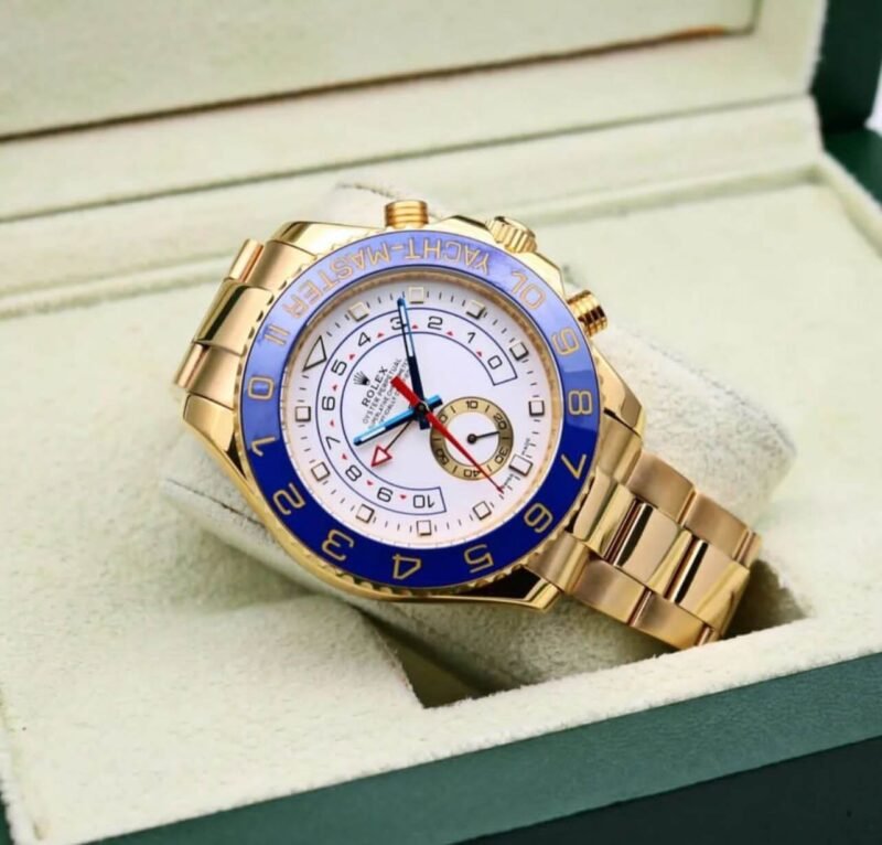 ROLEX YACHT MASTER Blue Dial
