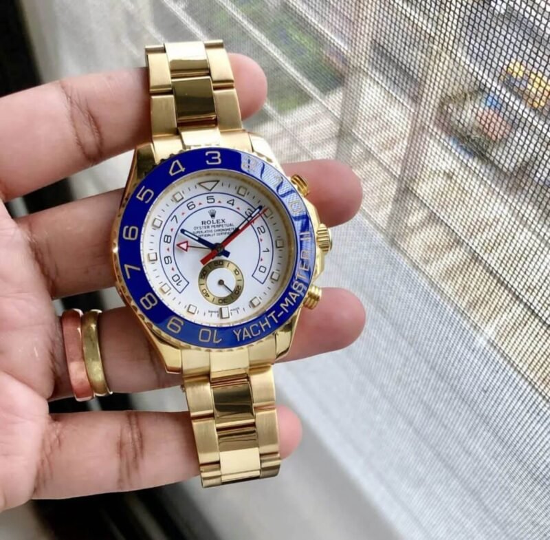 ROLEX YACHT MASTER Blue Dial