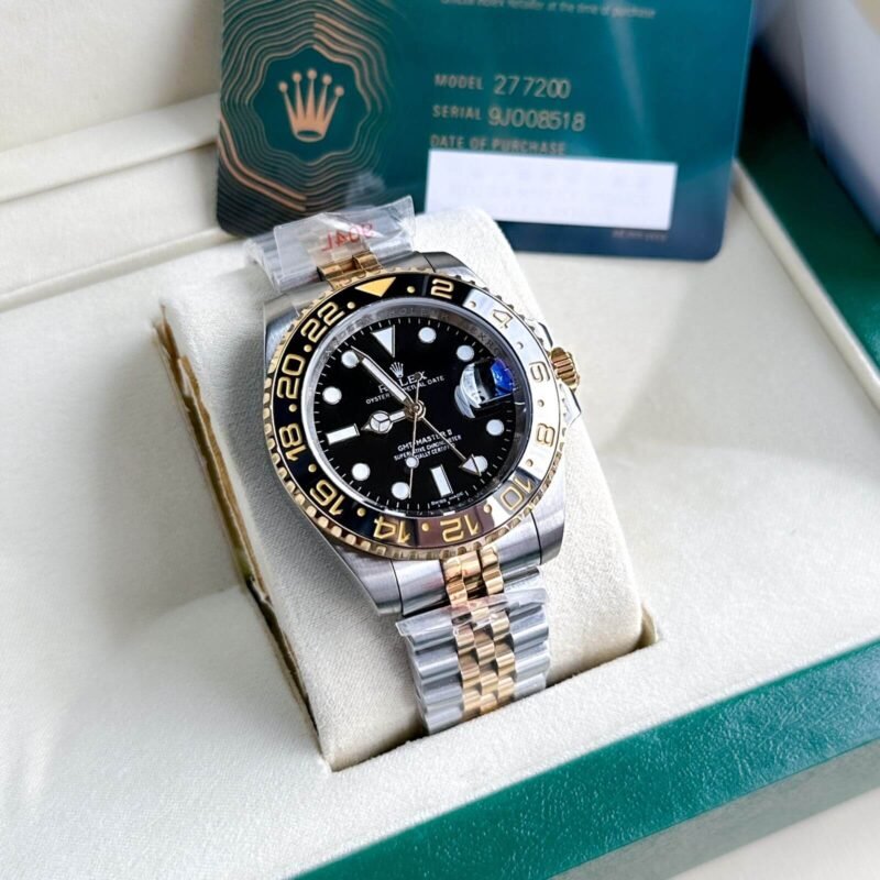 Rolex GMT Master 2 Golden Silver edition
