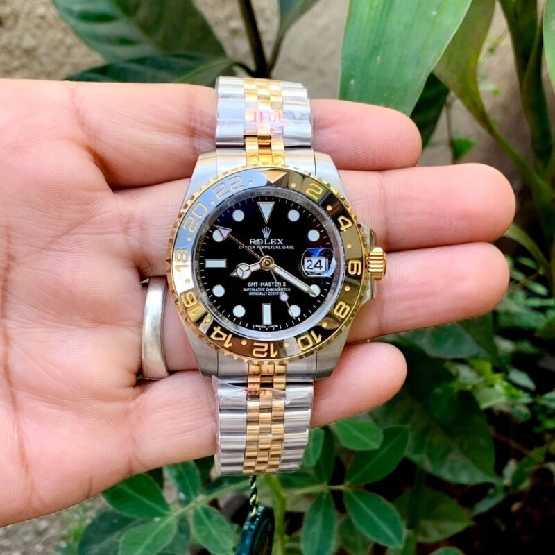 Rolex GMT Master 2 Golden Silver edition
