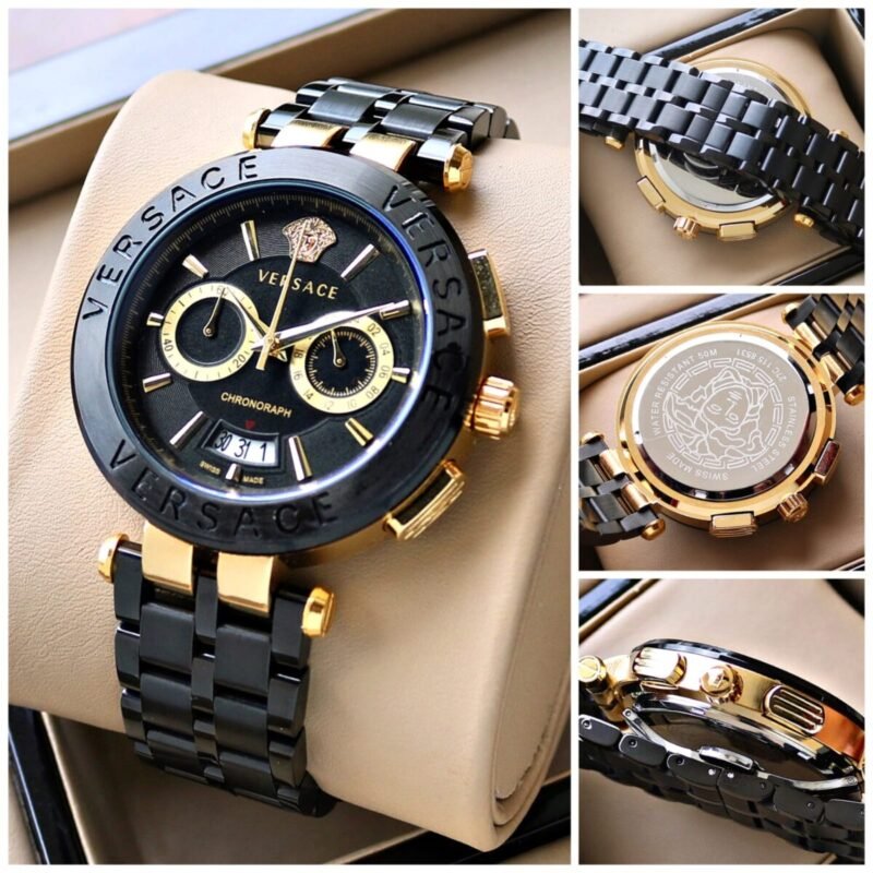 Versace Aion Chronograph in Black