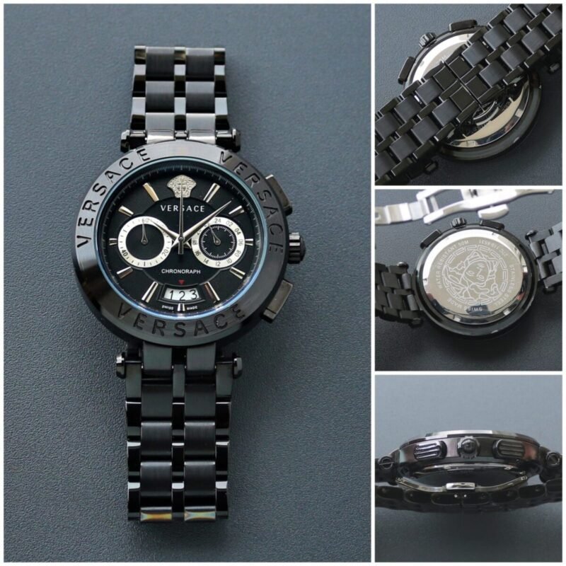 Versace Aion Chronograph in Black