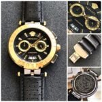 Versace Chronograph Gold&Black