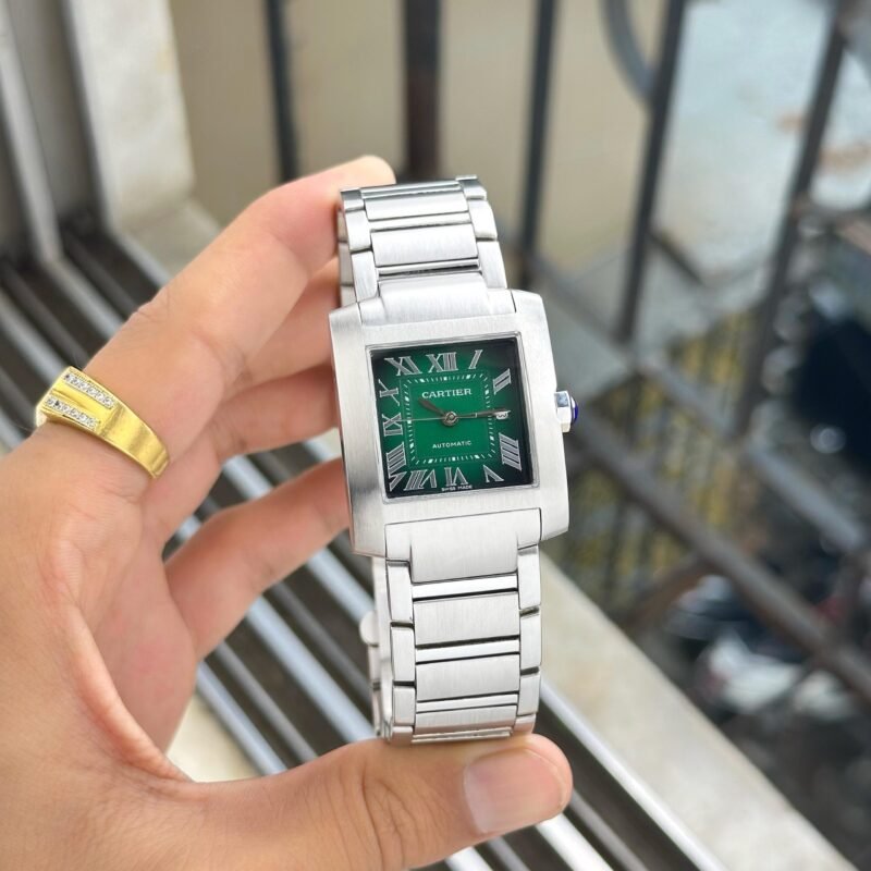 Cartier tank Francaise silver