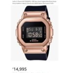 G shock Rose gold Digital Gm