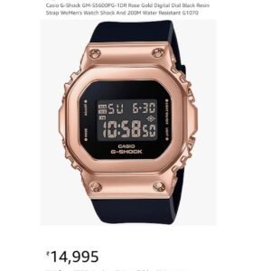 G shock Rose gold Digital Gm