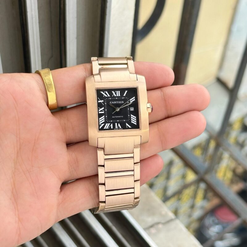 Cartier Tank Francaise Rose gold