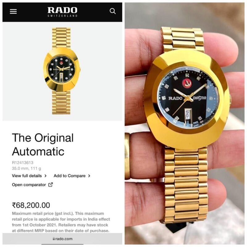 Rodo DiaStar Automatic Black Dial