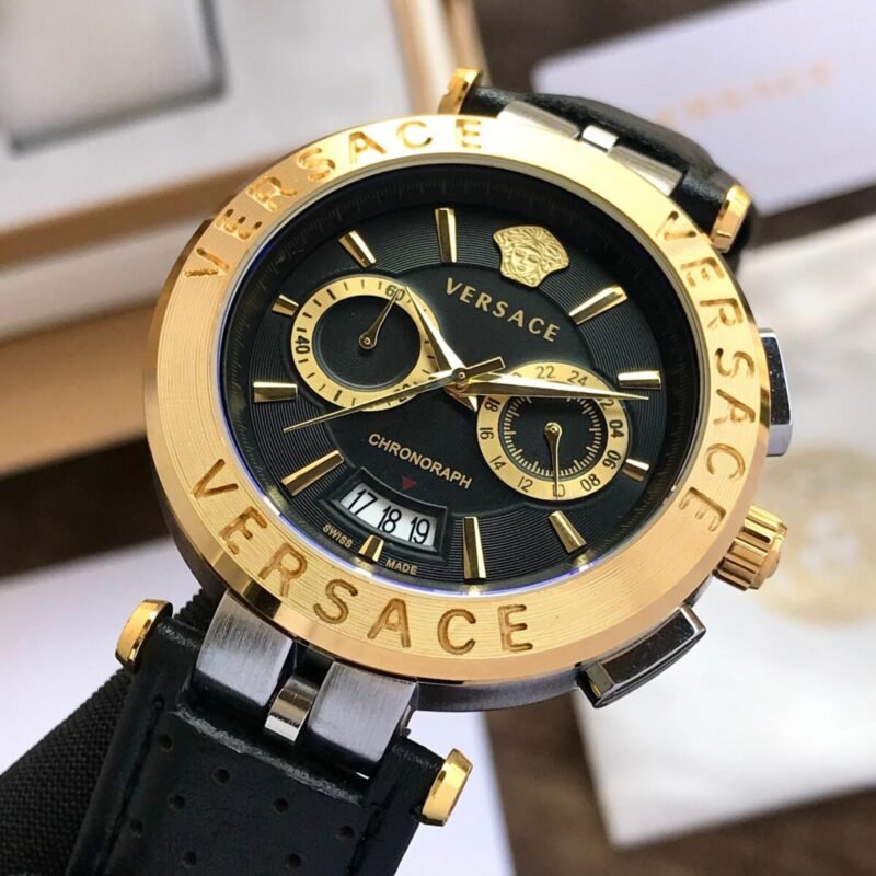 Versace Chronograph Gold&Black