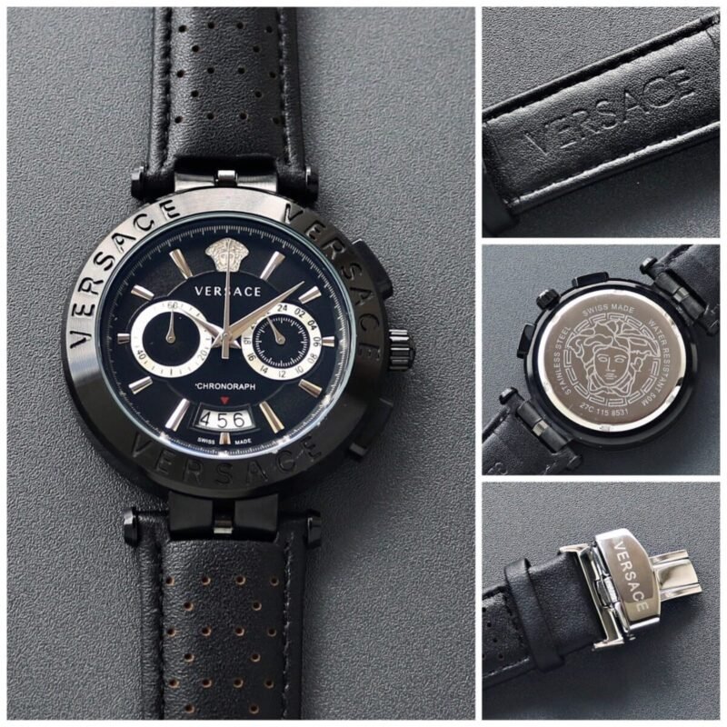 Versace Aion Chronograph black
