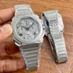 Bvlgari Chronograph Grey Met