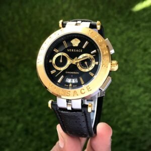 Versace Chronograph Gold&Black