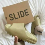Classy Adidas Yeezy Slides Resin Green (DW1008)