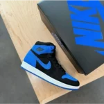 Imported Air Jordan 1 High Royal Reimagined with Blue Og Box (HOF78)
