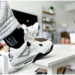 Trendy Jordan Retro 4 White Cement Shoes for Men (SOH92)
