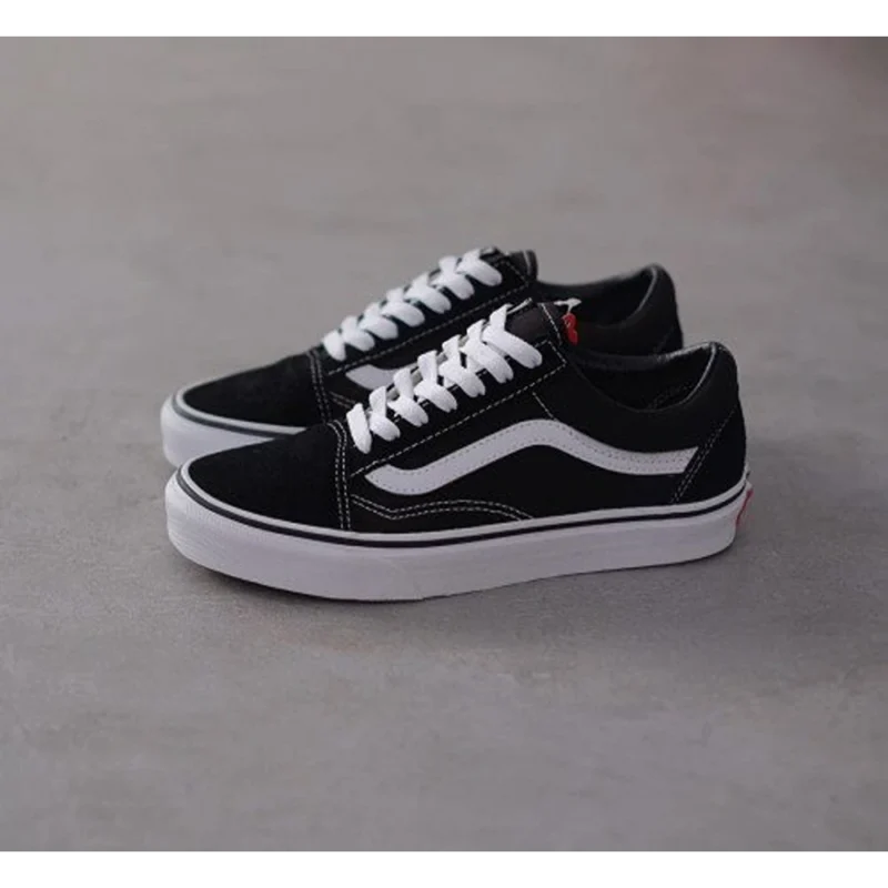 Trendy Vans Old Skool Black Short Shoes for Men (GF191)