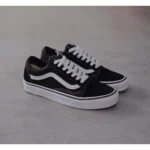 Trendy Vans Old Skool Black Short Shoes for Men (GF191)