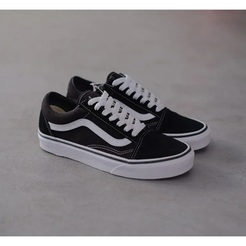 Trendy Vans Old Skool Black Short Shoes for Men (GF191)