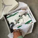 Premium Nike Air Jordan Retro 4 Pine Green Shoes For Men (SW6082)