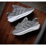 Classy Adidas Avryn Trainer Wolf Grey Shoes for Men (SW4721)