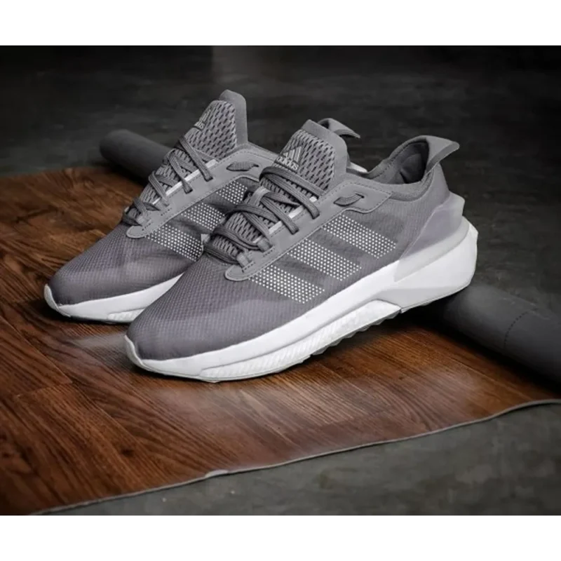 Classy Adidas Avryn Trainer Wolf Grey Shoes for Men (SW4721)