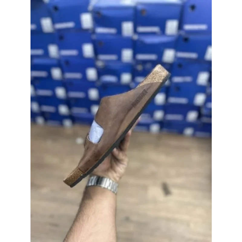 Imported Birkenstock Arizona Tan Brown Suede (SOS2604)